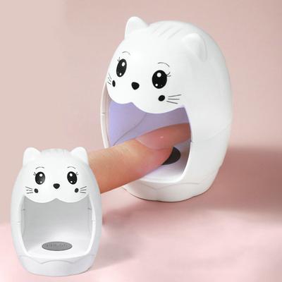 Cartoon Nail Lamp Gel Portable USB 6W 3 LED Mini Powered Polish Drying UV