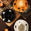 320ml Halloween Themed Ceramic Mug Spooky Novelty Coffee Cup for Wine Beer Tea Collectors Teachers Office Home Decor Fall Gift