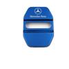 Накладка на замок двери Mercedes-Benz из нержавеющей стали - Черный титан для C, E, GLA, S-Class AMG