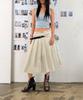 Tinsi Low Cut Pleated Skirt
