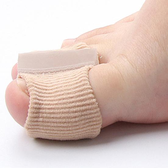2Pcs Breathable Toe Spacers Flexible Bunion Relief Pads Double-ring Toe Separators Comfortable Toe Splints for Day Night Wear