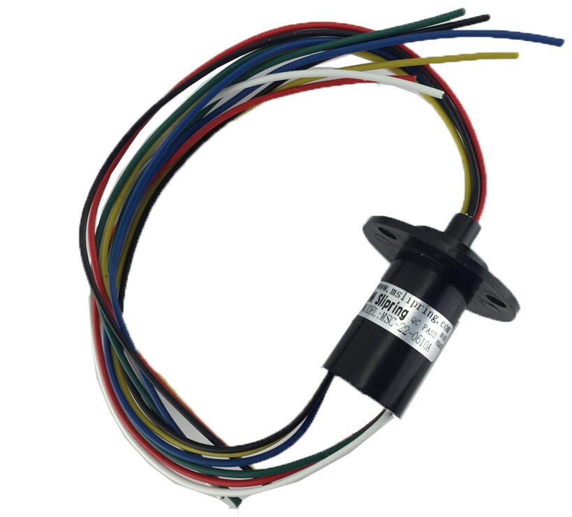 1Pc Wind Generator Conductive Slip Ring 2-8 Wires 10A 250Rpm 220VDC/AC FOR Wind Turbine Diameter 22MM  wind generator