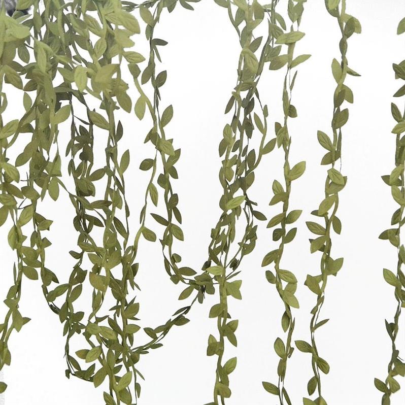 Garland Artificial Leaves Decoration Ornament for Wall Balcony Balustrade