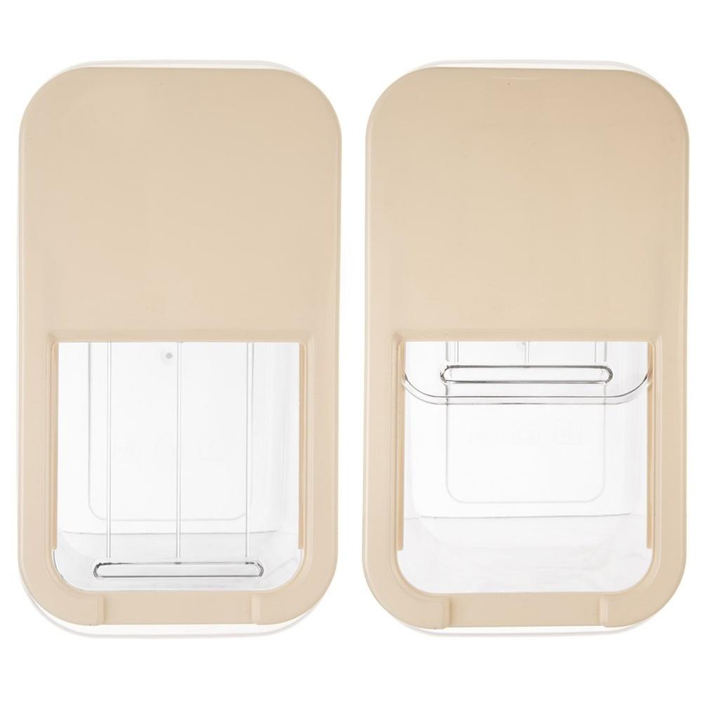 Beige storage container for capsules, powder and food 7.5 l