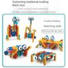 DIY Electric Science Building Blocks Toy Mechanical Gear Children's Smart Manual Assembly Brick Educational Toys for Boys Girls