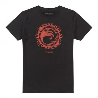 Magic The Gathering Mens Fire Mana T-Shirt