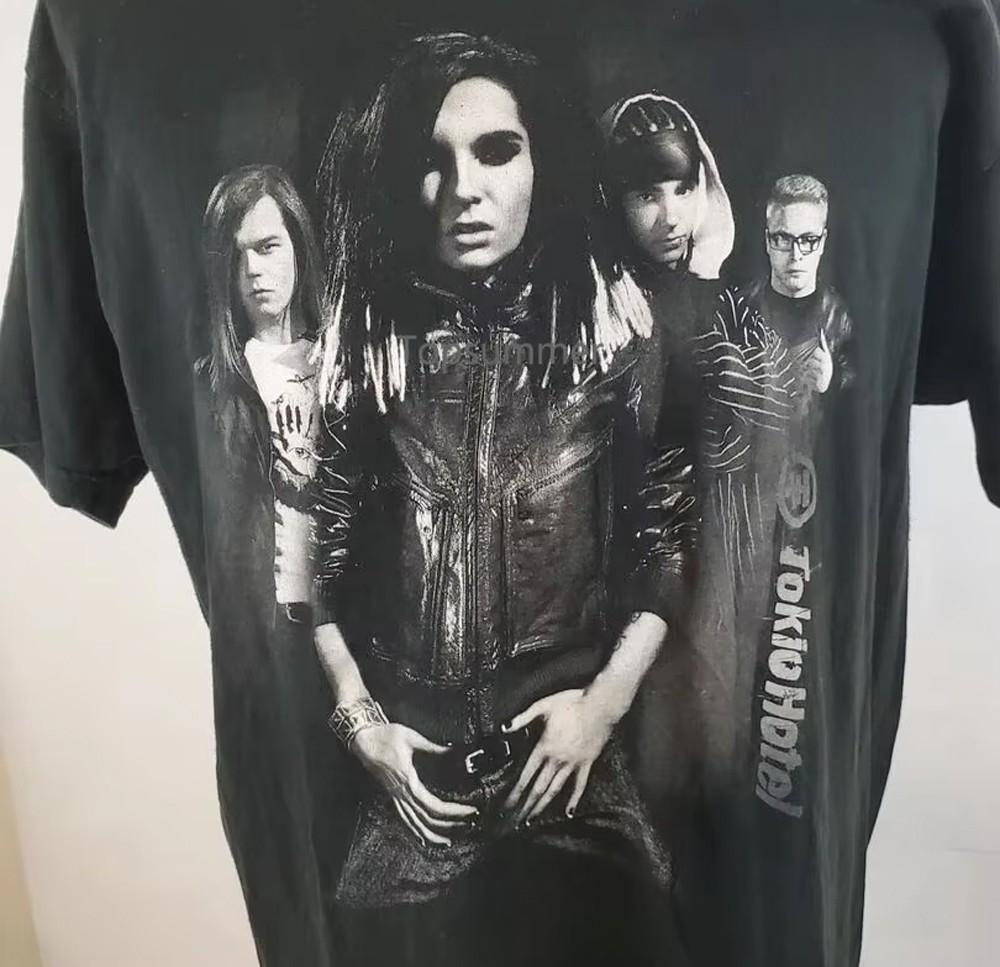 

Рождественский подарок Tokio Hotel Хлопковая унисекс футболка Все размеры 24D27 M