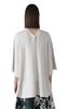ADORE Dzianinowe Damskie Ponczo w Stylu (Suchy rozciągliwy) 531-5170524 030_Biały