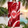 Asciugamano da Spiaggia Calcio Eintracht Frankfurt Morbido Microfibra Asciugamano Estivo Asciugatura Rapida Assorbente per Spiaggia Piscina Viaggio