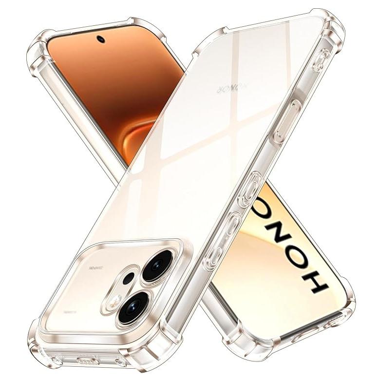 Four-corners Shockproof Gradient TPU Case for Honor 600 Pro 600 Lite 600e Protective Clear Cover Fundas Coque Capa