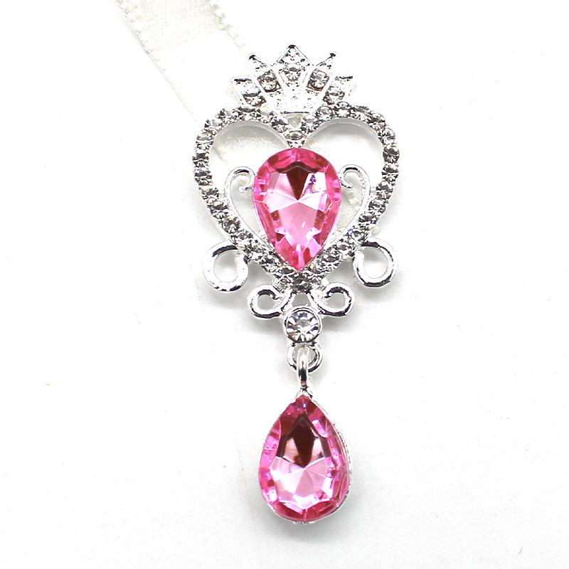 Heart   Brooch Accessories Diy Wedding Invitation Card Wine Glass Gift Box Creative Decoration