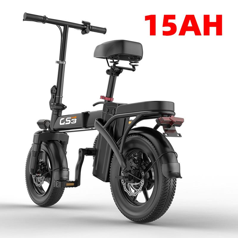 Bicicletta Elettrica TOOFLY GS3 14" 32KM/H Batteria 48V/15Ah Città Adulti Leggera Pieghevole Bicicletta Elettrica Freno a Disco EBike