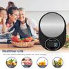 Digital Kitchen Scale Stainless Steel Electric Kitchen Food Scale High-precision Baking Scale LCD Backlight Display
