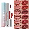 OCHEAL Waterproof Long-Lasting Moisturizing Lip Liner & Gloss Set