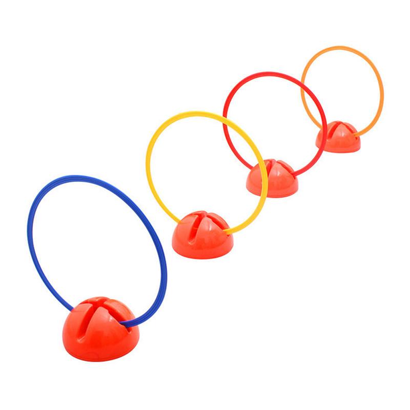 1 Pezzo Base ad Iniezione d'Acqua Porta da Calcio Bandierina Logo Palo Segnale Attrezzatura per Allenamento Segnaletica Bastone Segnalatore di Ostacoli