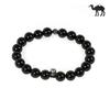 Jbans Classic Tight Skull Gemstone Bracelet (C1404-Ac145Bk)