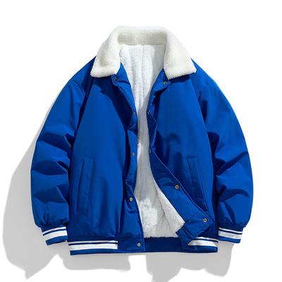 Winter Thickened Men's Jacket Winter Fur Collar Padded Jacket Winter Loose Fashion Padded Jacket