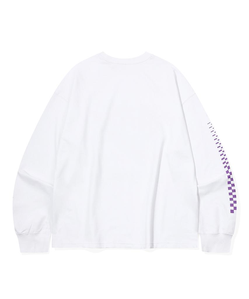 MAINBOOTH [Atom] Racing T-Shirt (White)