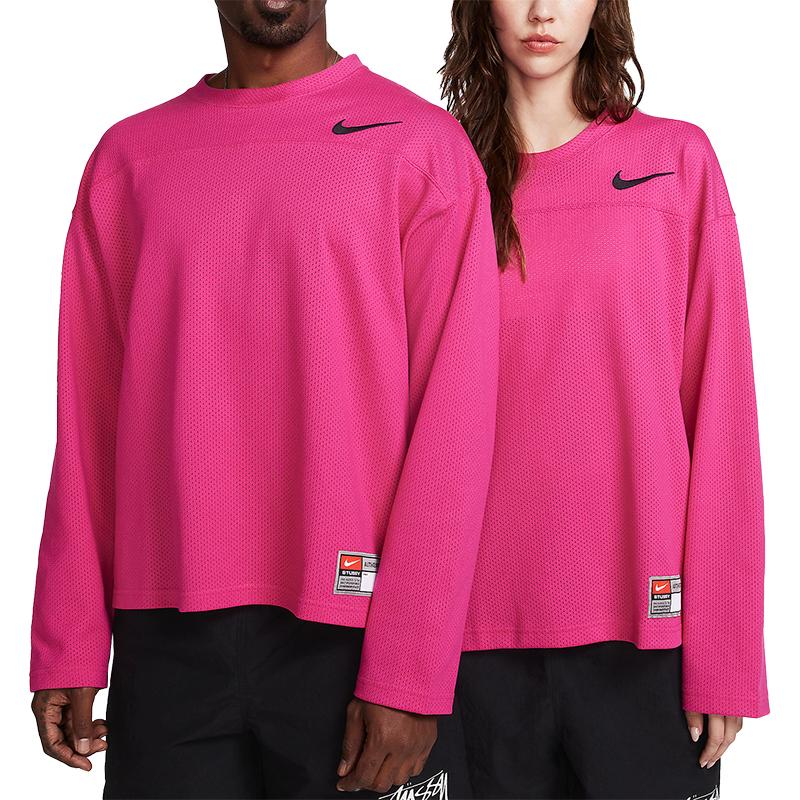 Nike X Stüssy Long-Sleeve Top Pink FJ9164-615