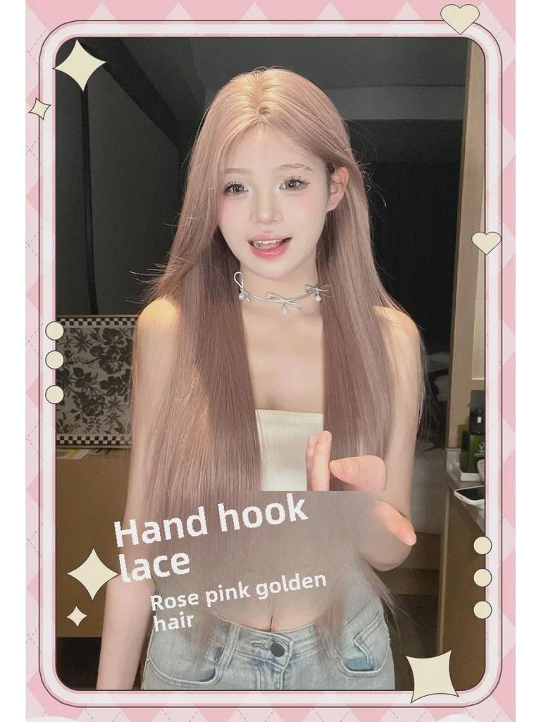 Siyu Wig: Lace Front Long Straight Hair – Natural Full Head Cover