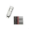 Screwdriver with Bits Locking Quick Release Holder Hexagonal for Diyers