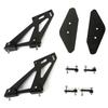 Universal Hatch Aluminum Adjustable Trunk GT Style Rear Trunk Wing Spoiler Black
