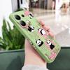 Blumen Panda Handyhülle Für Xiaomi Redmi Note 14 13 12 12S 11 11S 10 10S 9 9S Pro Plus 4G 5G Flüssigsilikon Hülle