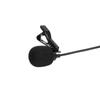 Lavalier Microphone Omni Directional Condenser Type C Microphone for Sound Video Recording Black