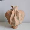 Unregelmäßige Form Keramikvase Kreativer Retro Blumentopf Tischdekoration Blumenarrangement Florale Vasen Raum Ästhetische Dekoration
