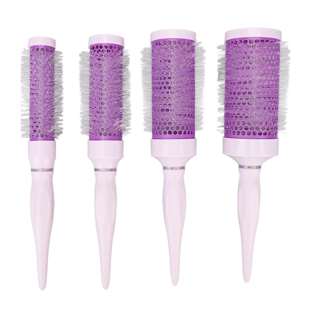 Round Brush Reduce Hair Dryness Promote Healthy Hair Growth Nylon Styling Hair Brush for Blow