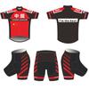 Kinder Fahrradoutfit Kurzarm Set Atmungsaktives Netz Reitanzug Laufrad Roller Skateboarden