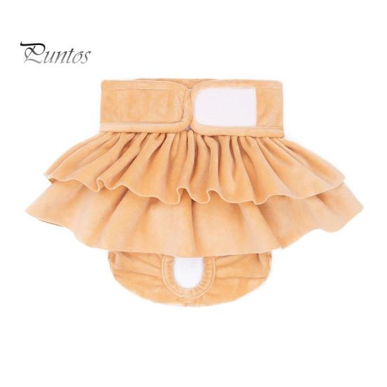Pet Menstrual Pants Washable Fastener Tape Dog Diaper Reusable Fashionable Print Pet Physiological Pants Pet