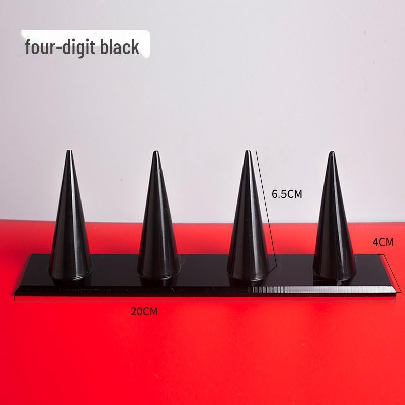 Acrylic Cone Ring Display Stand for Jewelry