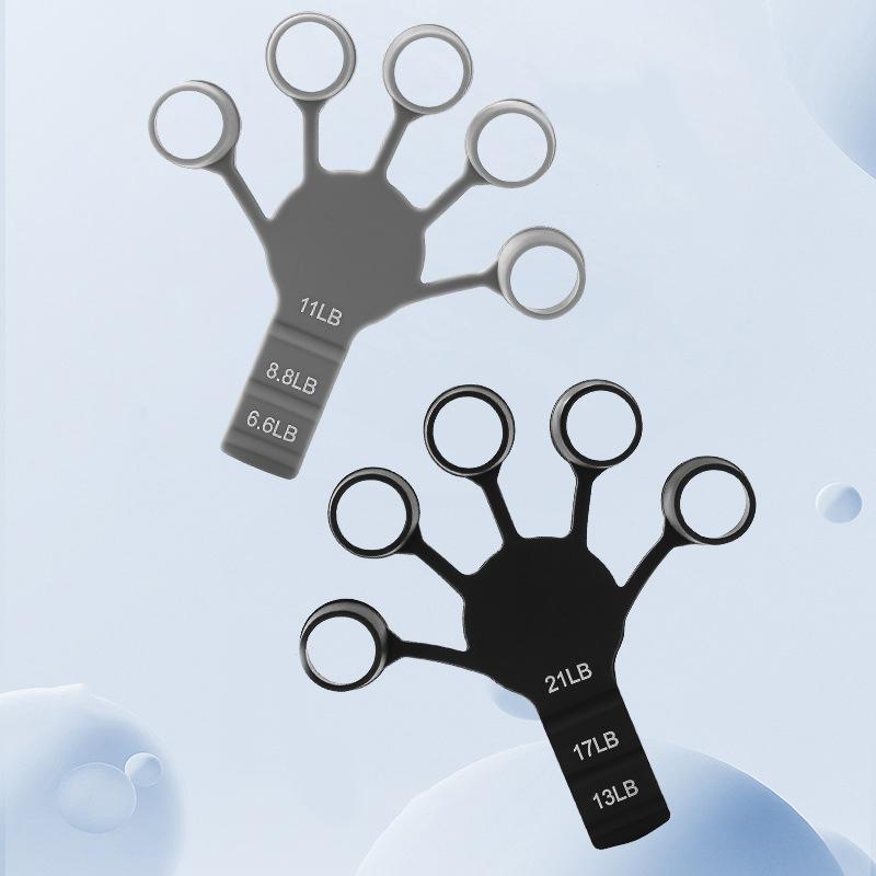 Finger Gripper Finger Exerciser Guitar Finger Exerciser 6 Resistant Levels Recovery Physical Tools Hand Strengthener For Patient