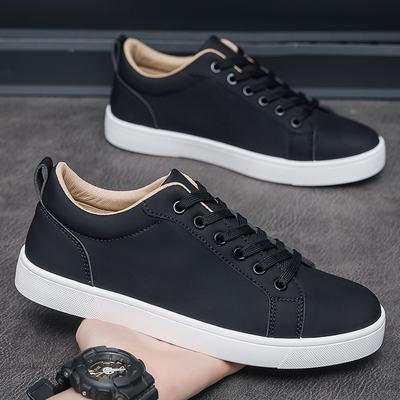 Scarpe da Uomo Bianche Nuove Primavera Autunno Scarpe da Skate Versatili per Uomo Scarpe Singole Casual alla Moda per Studenti