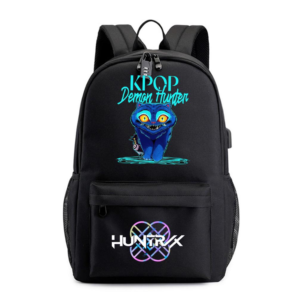 

Anime Cartoon K-pop Printed Backpack for Teenager Student Girl Boy Bookbag Schoolbag Women Large Capacity Waterproof Travel Bag Kid Gift