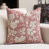 1Pc Black-White Vintage Floral Polyester Pillowcase, 2D Flat Design, Multi-Season, Ideal For Sofa & Living Room Decor Use