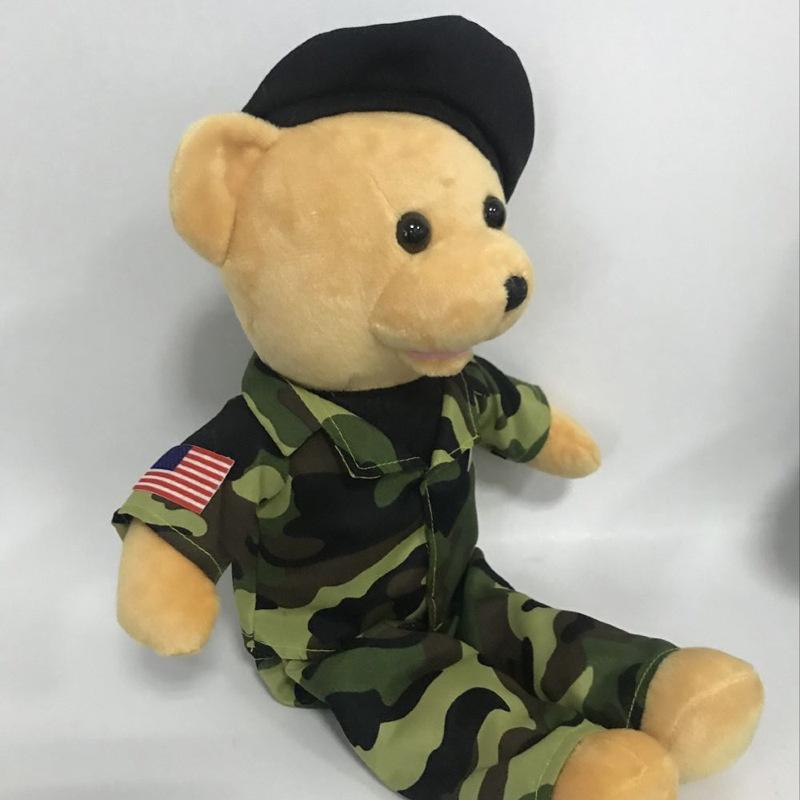 Очаровательная маленькая плюшевая игрушка тигренок 24 см, питомец-друг Army bear