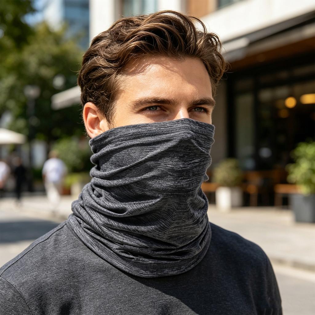 Unisex Multifunktionale Gesichtsmaske, Outdoor-Gesichtstuch, Schal, Sport-Stirnband