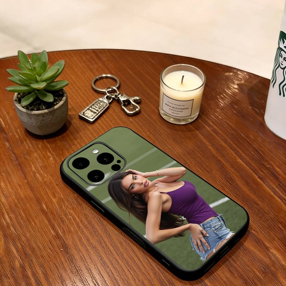 

Madison Beer Singer Phone Case For iPhone 17, 16,15,14,13,12,11 Plus,Pro Max, Others Soft Silicone Black Cover iPhone12