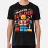 Brick Block - Master Builder  S To 5XL Made In the AU/USA T-Shirt