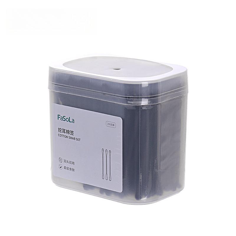 Household Ear Picking Cotton Swabs, Double-ended Ear Digging Spoons, Cotton Swabs, Blackheads, Disposable Cotton Swab Box