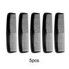 12pcs portable plastic anti-static double-sided dense toothed hair combs salon hair comb tools Special for real hair wigs