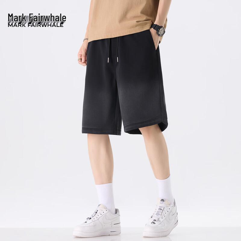 Mark Fairwhale Men's Gradient Loose Summer Shorts