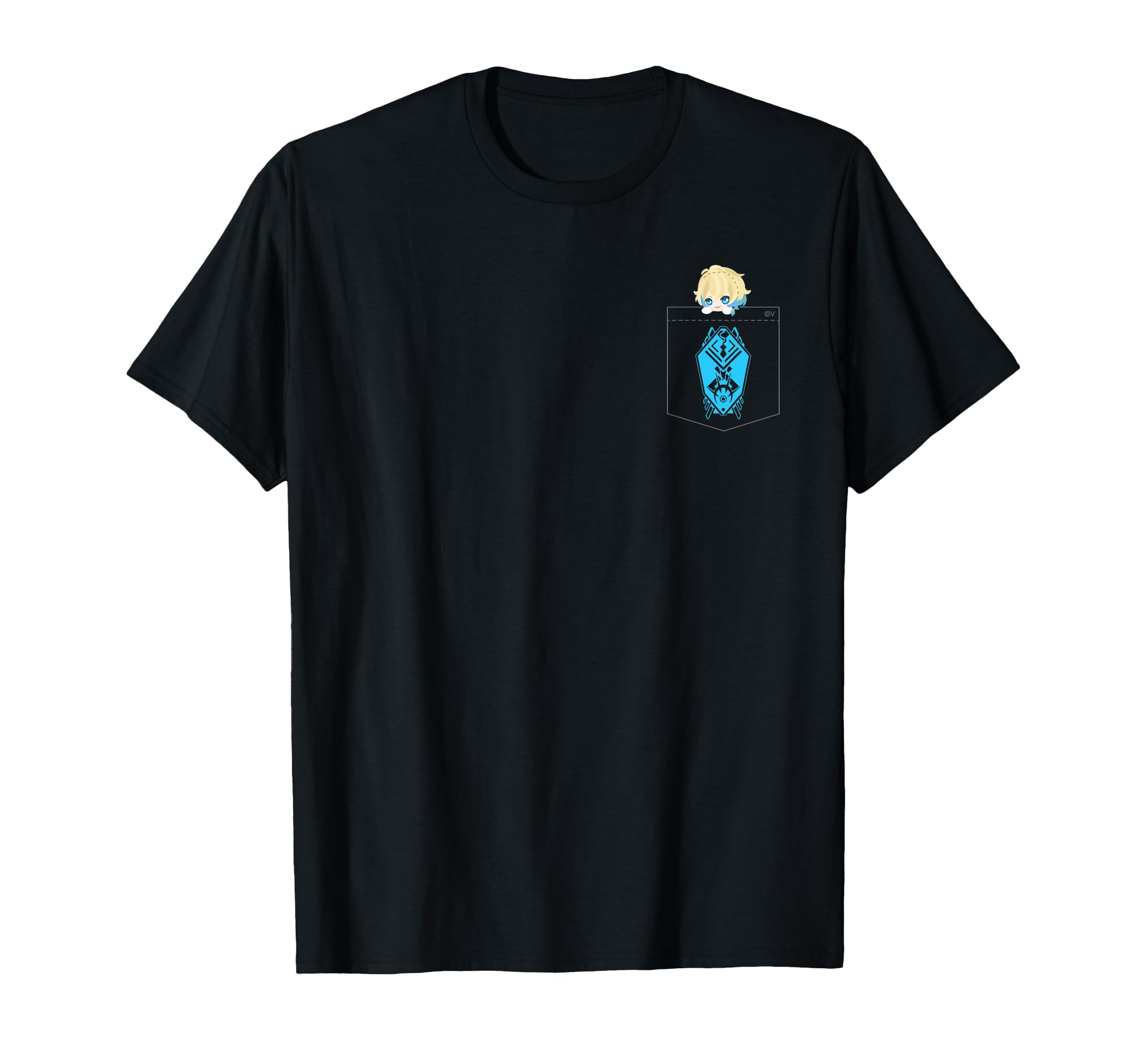 

Makai Ouji to Enchanted Nightmare Fake Pocket Chibi Kare (Knight) T-Shirt