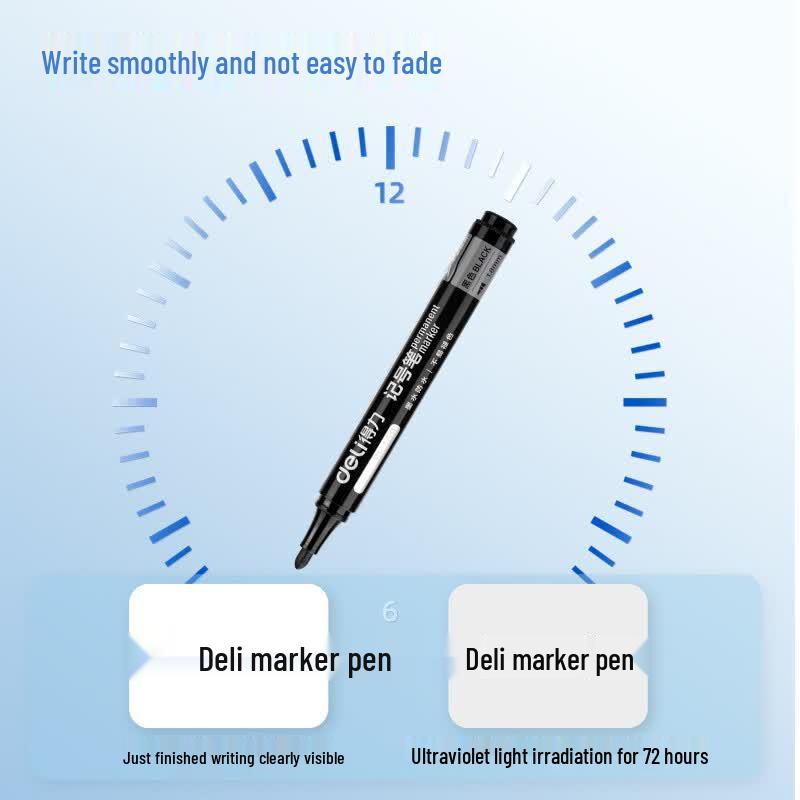 Deli SK109 Single Tip Oil-Based Marker Pen