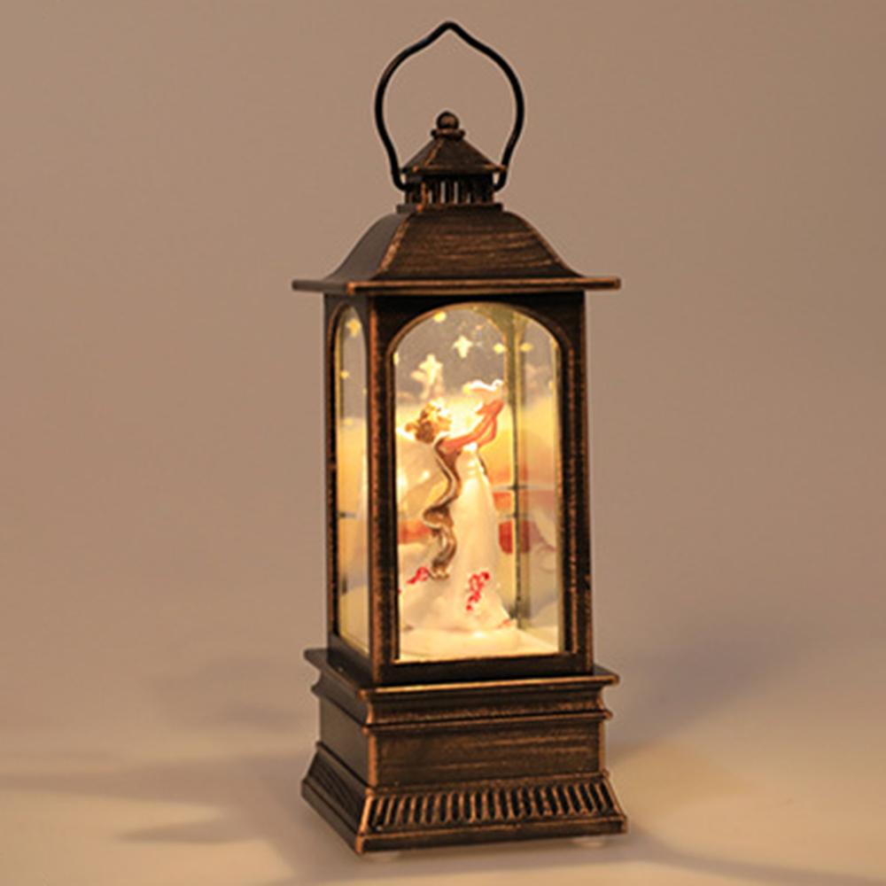 Random Style Christmas Glowing Interior Small Wind Light Desktop Christmas Tree Scene Arrangement Small Night Light Decoration