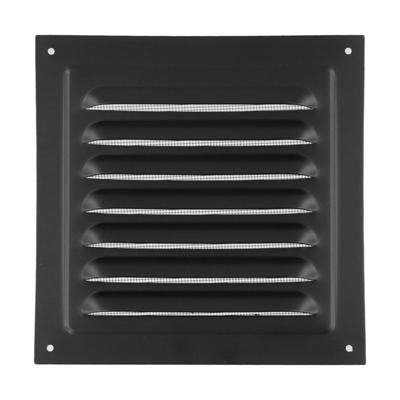 Airflow Regulator Air Outlet Grille 100x100cm Aluminum Ventilation Grille Cover Cover Enhanced Airflow Design Fiber Mesh Backing