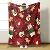 2026 Christmas Flannel Blanket 3D Printed Blanket For Sofa Home Camping Nap Leisure Blankets Christmas Gifts For Home Decor