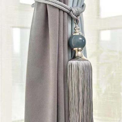 Jade Tassel Fringe Curtain Tie for Living and Bedroom Decor